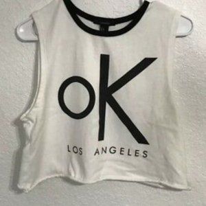 Forever 21 Los Angeles Crop Top